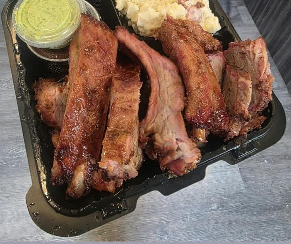 Personal Ribs Plate